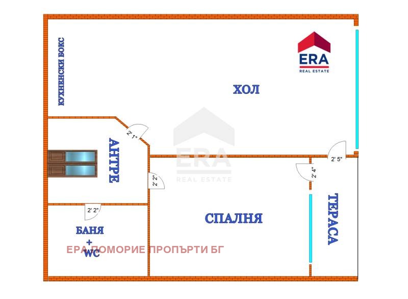 Eladó  1 hálószoba régió Burgasz , Pomorie , 52 négyzetméter | 16584915 - kép [13]