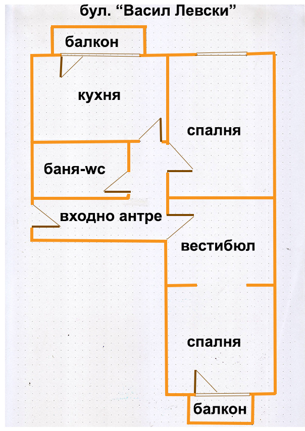 For Sale  2 bedroom Sofia , Oborishte , 82 sq.m | 80573913