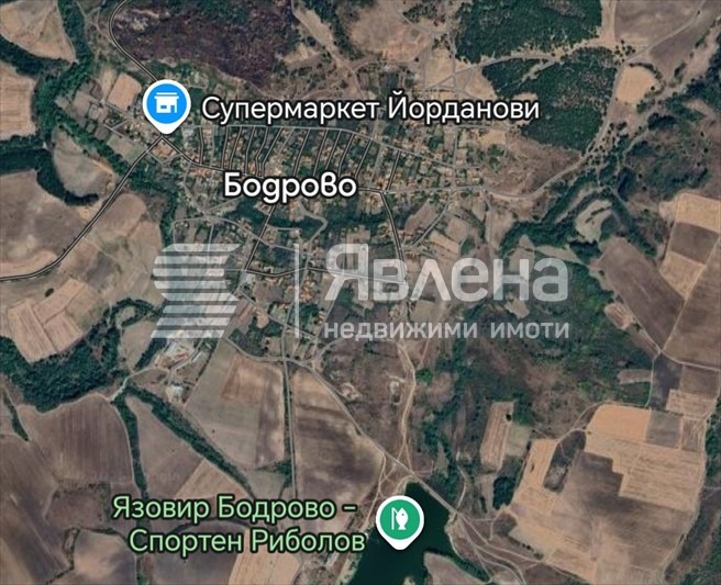 Продава ПАРЦЕЛ, с. Бодрово, област Хасково, снимка 2 - Парцели - 53689041