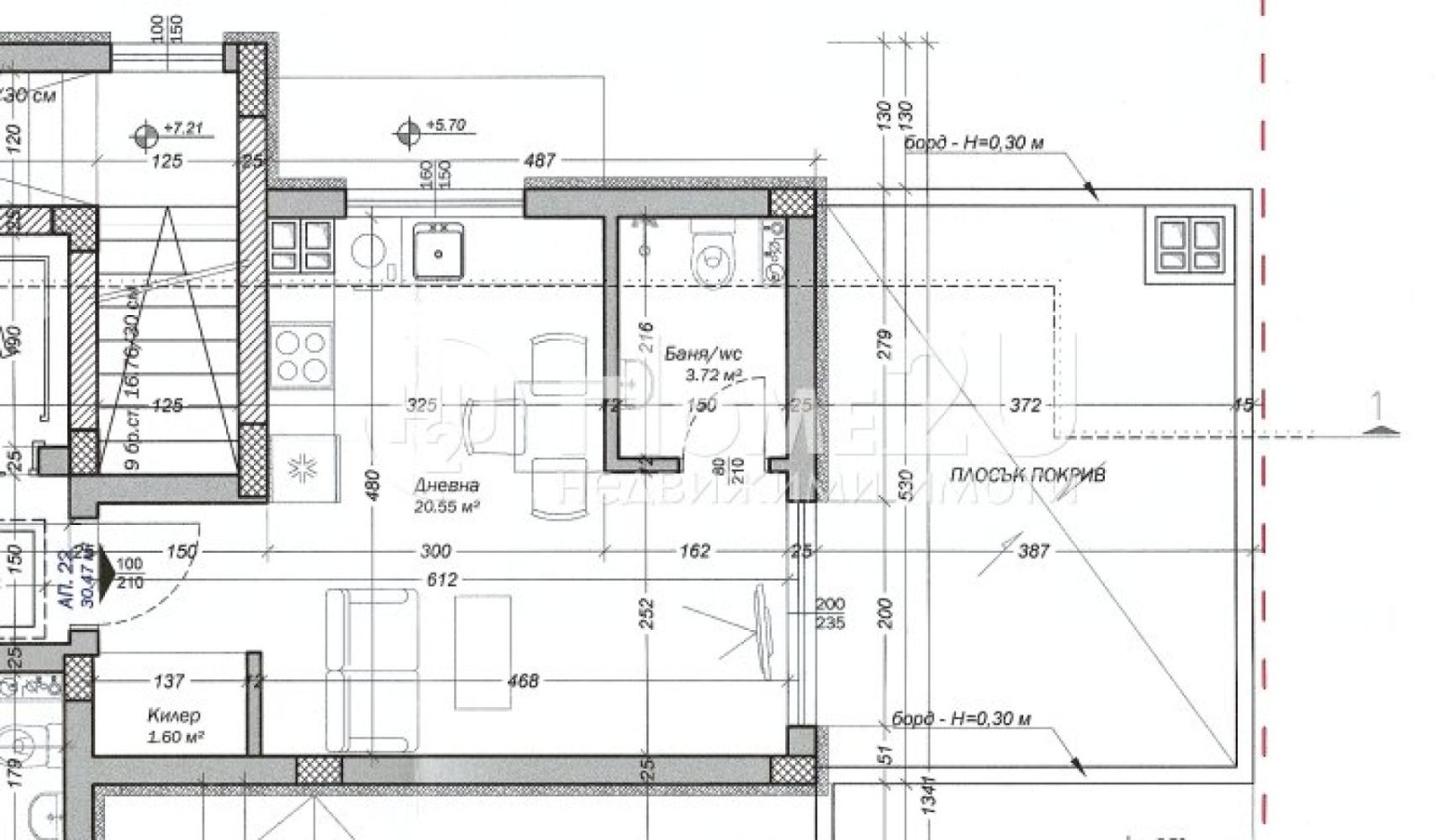 Продава 1-СТАЕН, гр. Варна, м-т Пчелина, снимка 11 - Апартаменти - 55395147