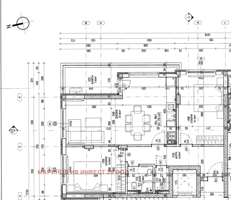 Продава  3-стаен град София , Кръстова вада , 107 кв.м | 52005070 - изображение [17]