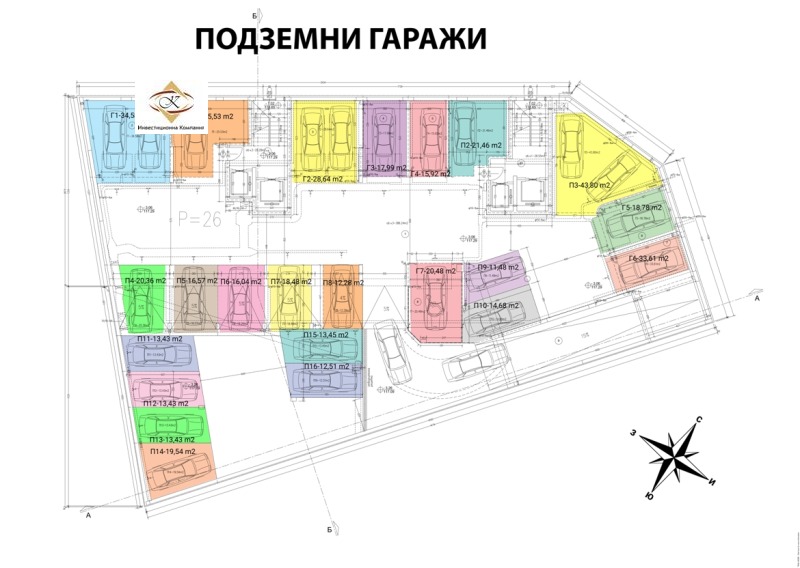 Προς πώληση  Гараж, Паркомясто Βαρνα , Βαζραζδανε 2 , 12 τ.μ | 71182748