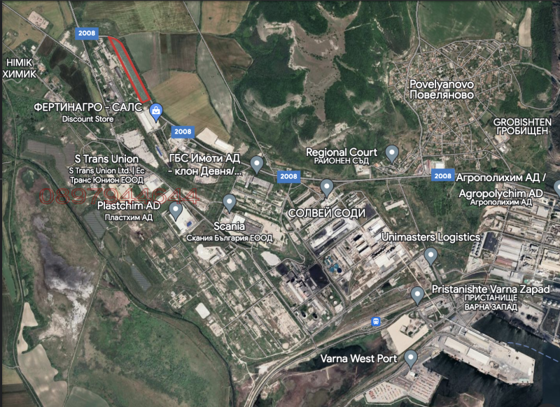 Продава ПАРЦЕЛ в област Варна, гр. Девня - 25960 кв.м / 1 560 000 € » 3 051 094.80 лв.