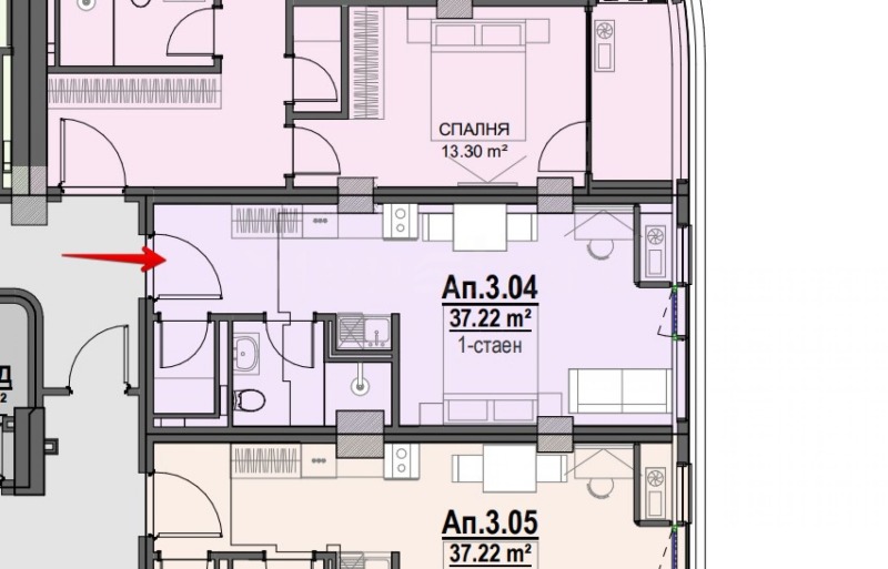 For Sale  Studio Sofia , Dianabad , 50 sq.m | 73426538 - image [4]