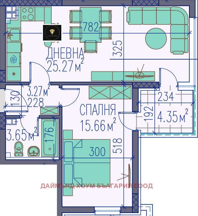 Продава 2-СТАЕН, гр. Пловдив, Тракия, снимка 2 - Aпартаменти - 47520802