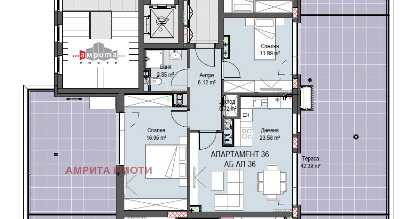 Продава  3-стаен град София , Малинова долина , 169 кв.м | 34678278 - изображение [17]