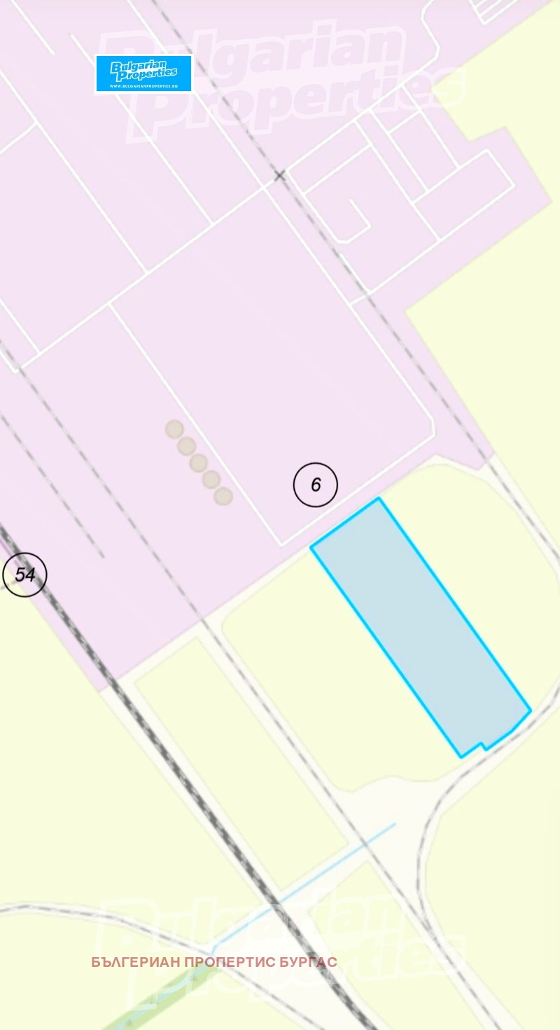 Продава ПАРЦЕЛ, гр. Бургас, Долно Езерово, снимка 3 - Парцели - 53419569