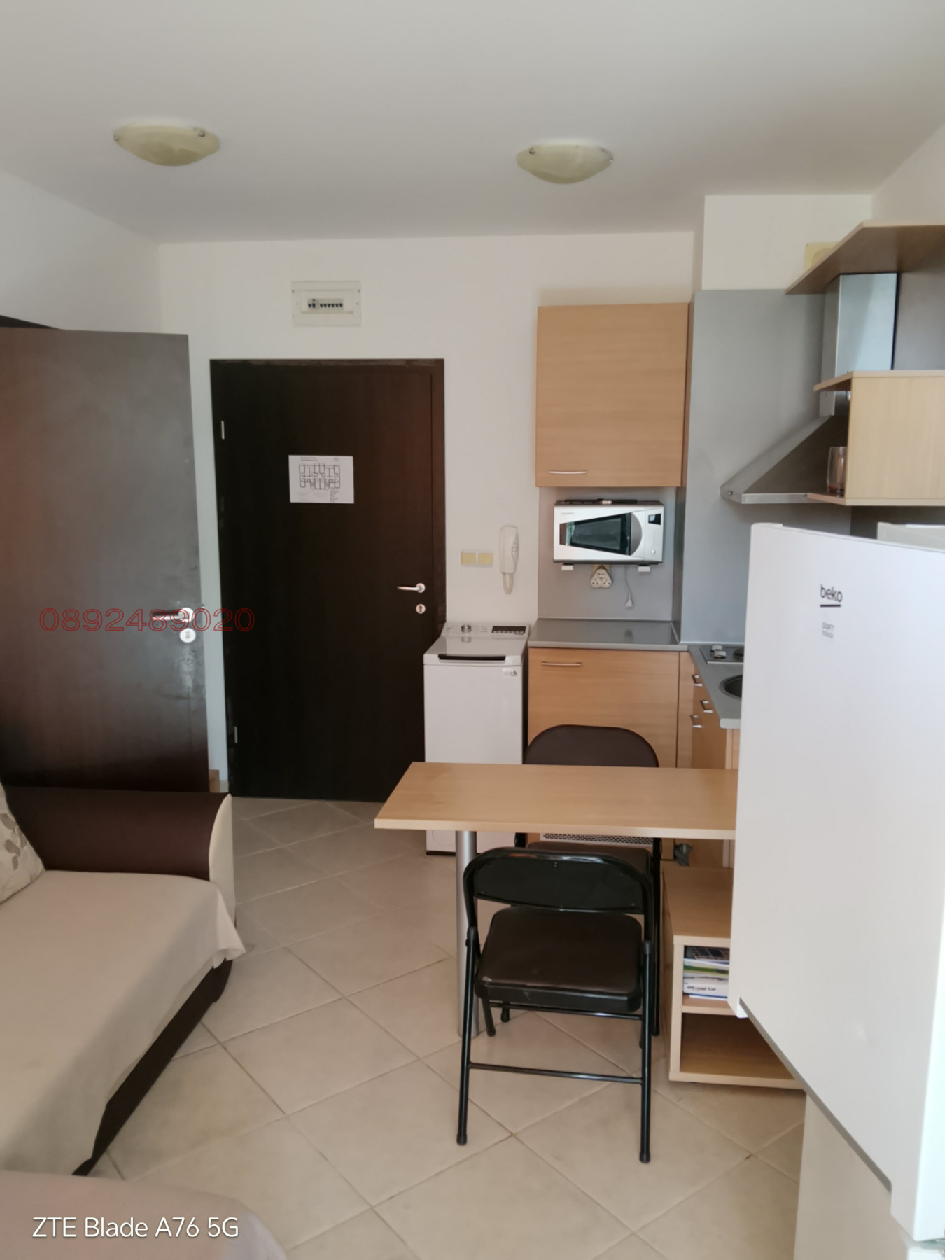Продава 1-СТАЕН, с. Кошарица, област Бургас, снимка 3 - Апартаменти - 54374669