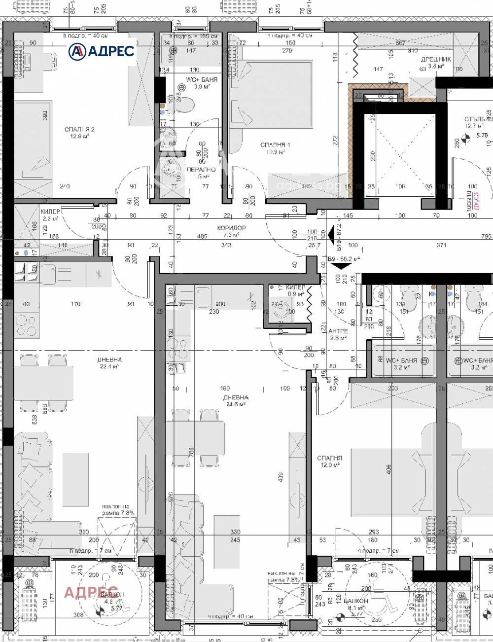 Продава 3-СТАЕН, гр. Варна, Владислав Варненчик 1, снимка 5 - Апартаменти - 53855030
