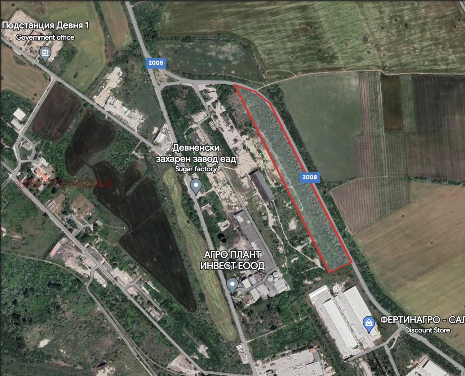 Продава ПАРЦЕЛ, гр. Девня, област Варна, снимка 3 - Парцели - 54255797