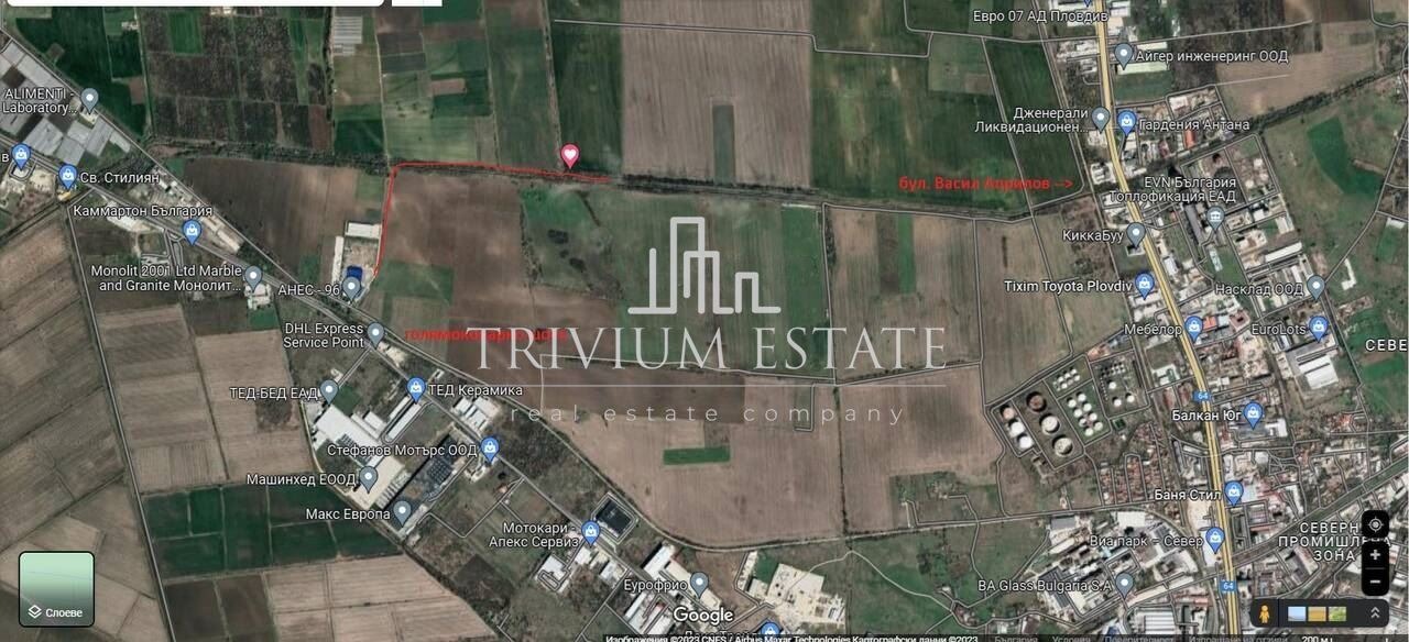 Продава ЗЕМЕДЕЛСКА ЗЕМЯ, гр. Пловдив, област Пловдив, снимка 2 - Земеделска земя - 48615015