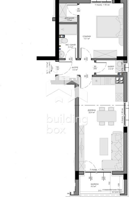 Продава 2-СТАЕН, гр. Варна, Владислав Варненчик 1, снимка 2 - Апартаменти - 55177185