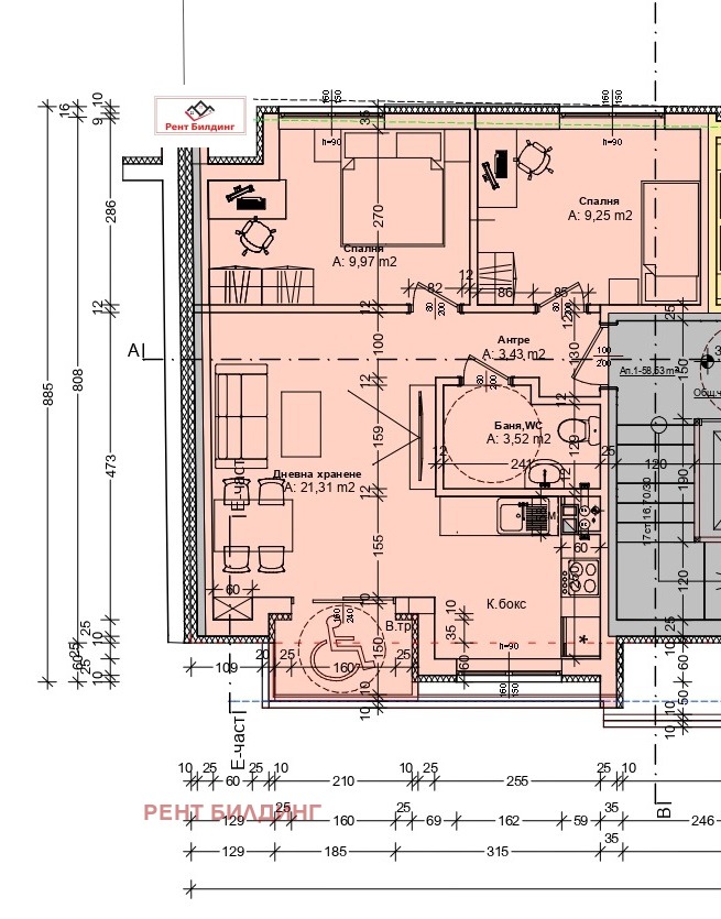 Satılık  2 yatak odası Burgas , Zornica , 79 metrekare | 53985864 - görüntü [3]