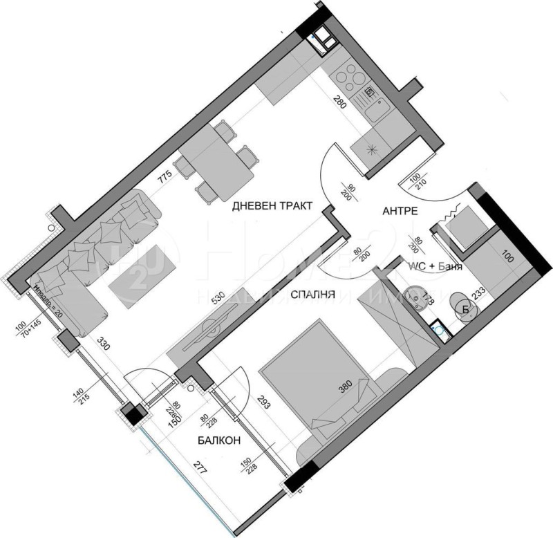 Продава 2-СТАЕН, град Варна, Владислав Варненчик 1 • 90500 € • 69177663 — Holmes.bg