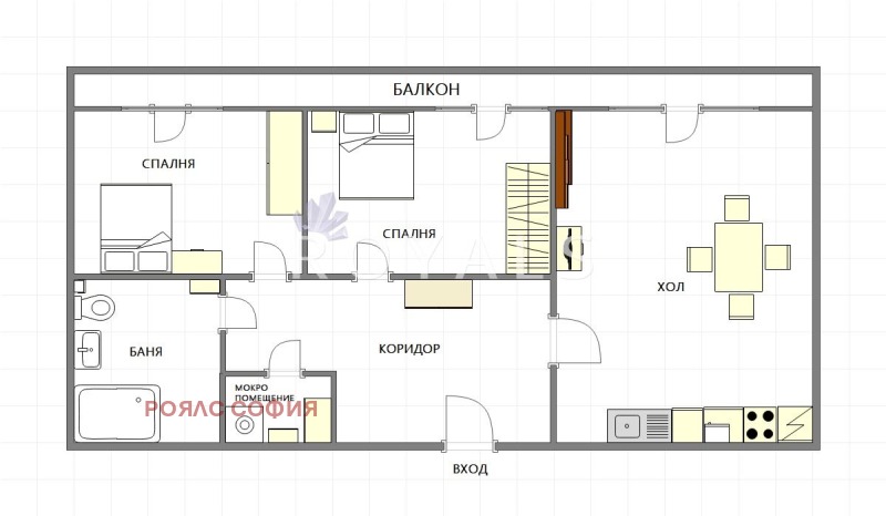 Продава 3-СТАЕН, гр. Бургас, Сарафово, снимка 13 - Aпартаменти - 48276556