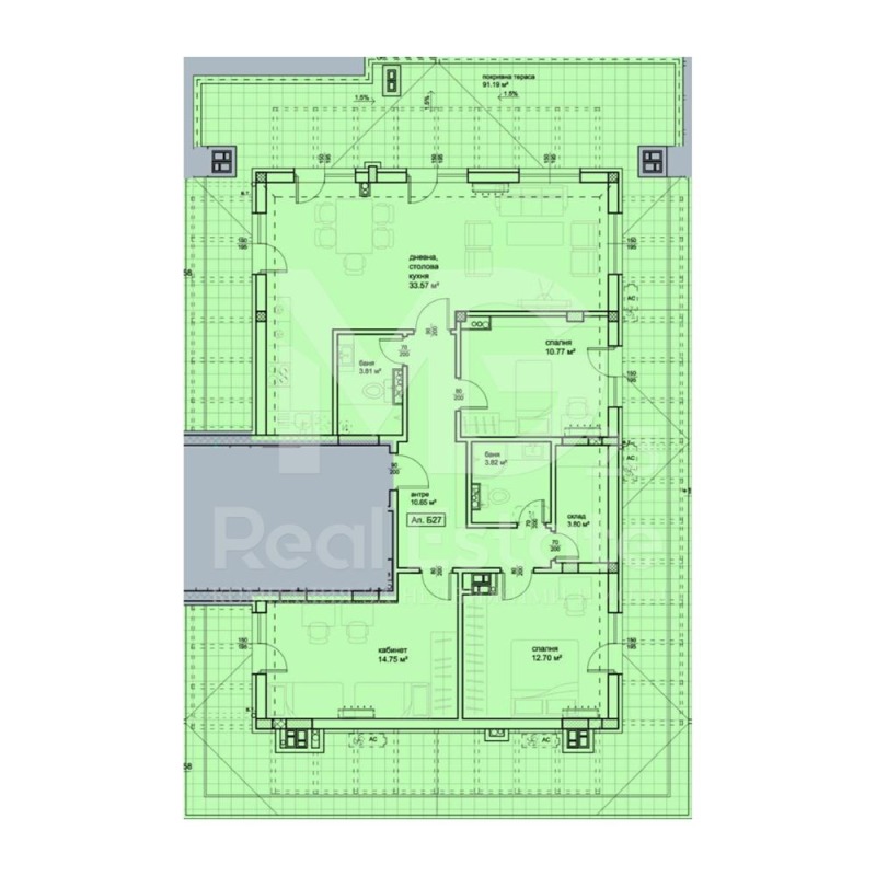 Продава 4-СТАЕН, гр. Пловдив, Христо Смирненски, снимка 12 - Апартаменти - 52468328