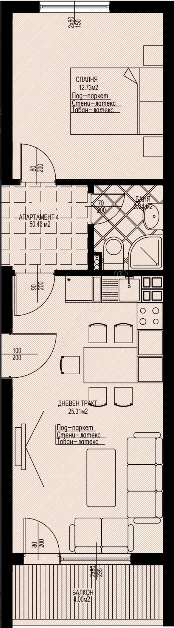 Продава 2-СТАЕН, гр. Варна, Левски 1, снимка 1 - Aпартаменти - 48602171