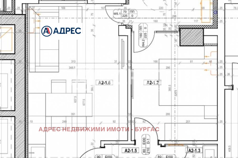 Продава  2-стаен град Бургас , Славейков , 65 кв.м | 73898780 - изображение [4]