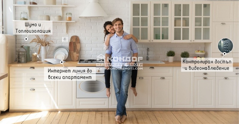 Продается  2 спальни Пловдив , Тракия , 96 кв.м | 81738584 - изображение [2]