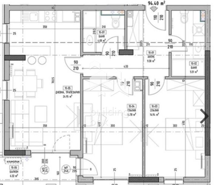 Продава 3-СТАЕН, гр. София, Малинова долина, снимка 14 - Апартаменти - 54120871