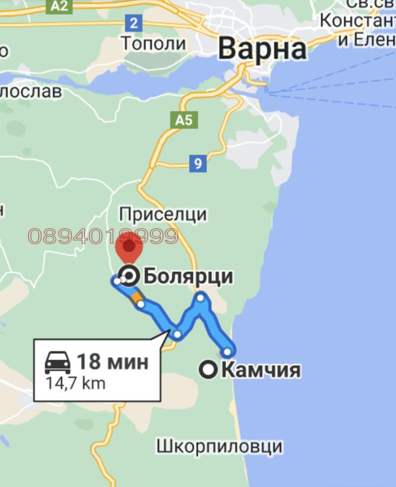 Продава ПАРЦЕЛ, с. Болярци, област Варна, снимка 8 - Парцели - 54318037