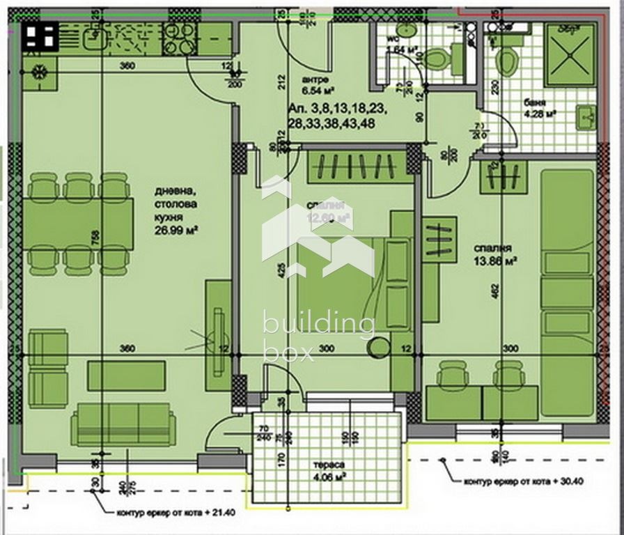Продава 3-СТАЕН, гр. Пловдив, Кючук Париж, снимка 11 - Апартаменти - 56265912