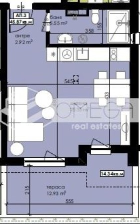 Продается  Студия область Бургас , Созопол , 63 кв.м | 25107210 - изображение [3]