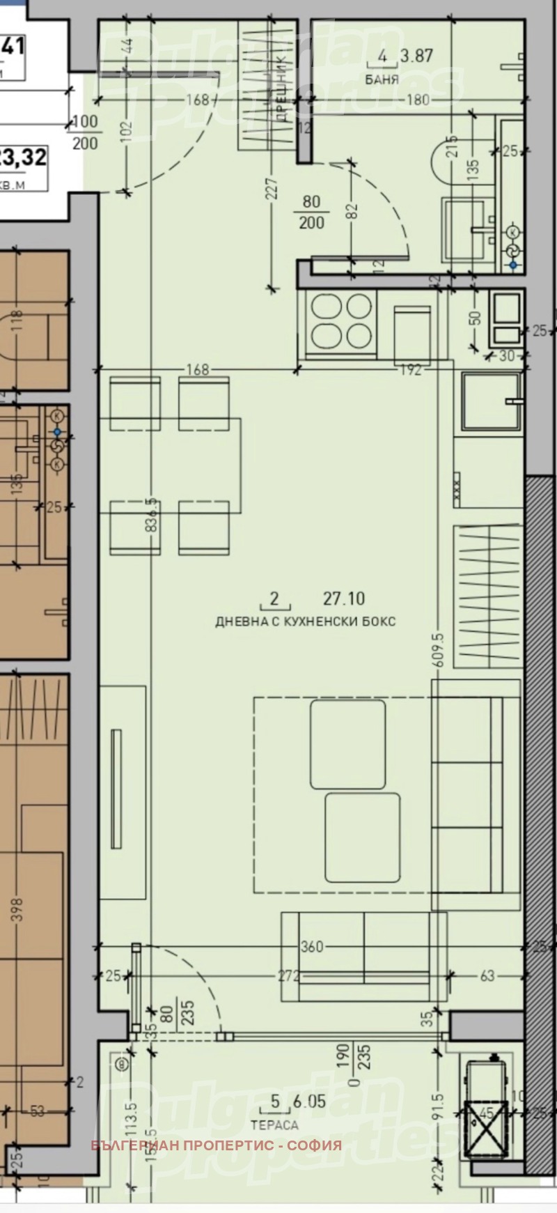 Продава 1-СТАЕН, гр. София, Малинова долина, снимка 2 - Апартаменти - 53029893