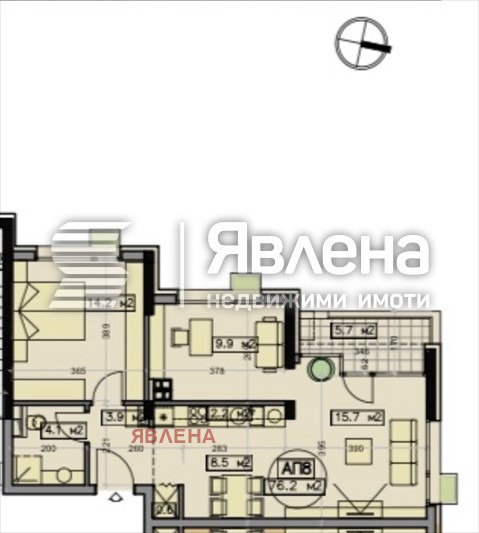 Продава 2-СТАЕН, гр. София, Горна баня, снимка 2 - Апартаменти - 53114928