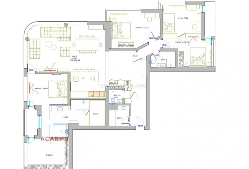 Zu verkaufen  3+ Schlafzimmer Burgas , Zentar , 250 qm | 38543728 - Bild [17]