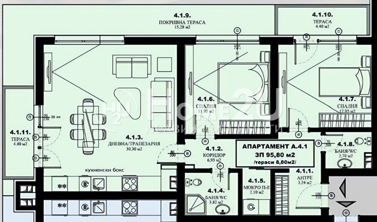 Продава 3-СТАЕН, с. Гара Елин Пелин, област София област, снимка 2 - Апартаменти - 54340400