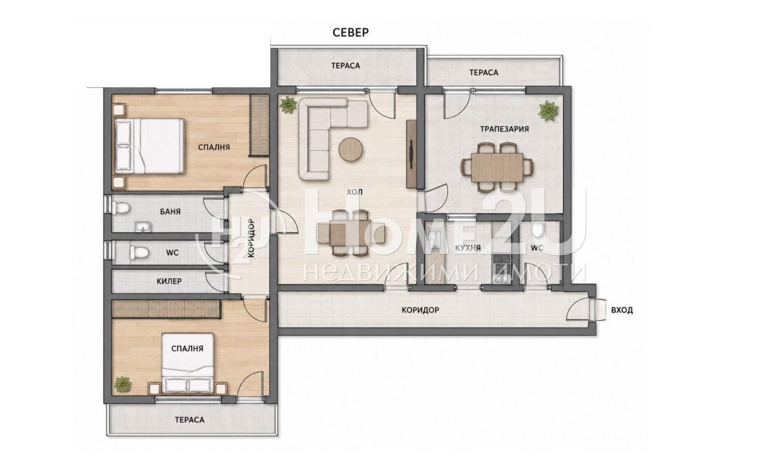 Продава 3-СТАЕН, гр. София, Люлин 7, снимка 2 - Апартаменти - 55261008