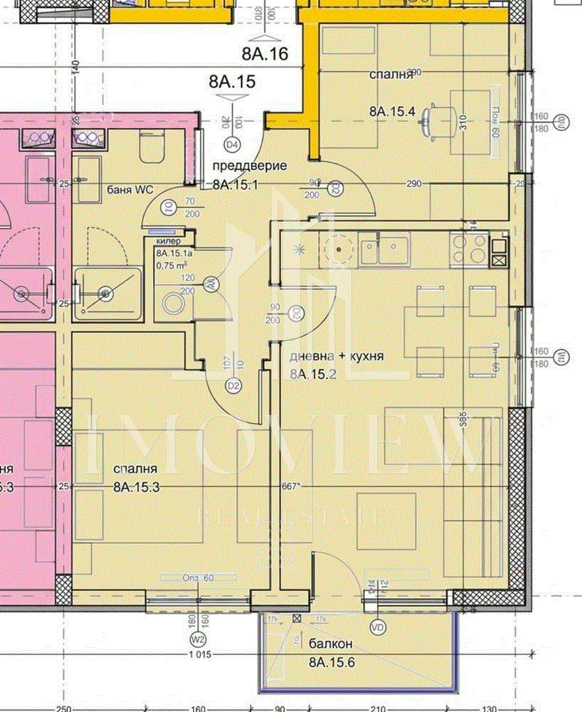 Продава 3-СТАЕН, гр. Варна, Кайсиева градина