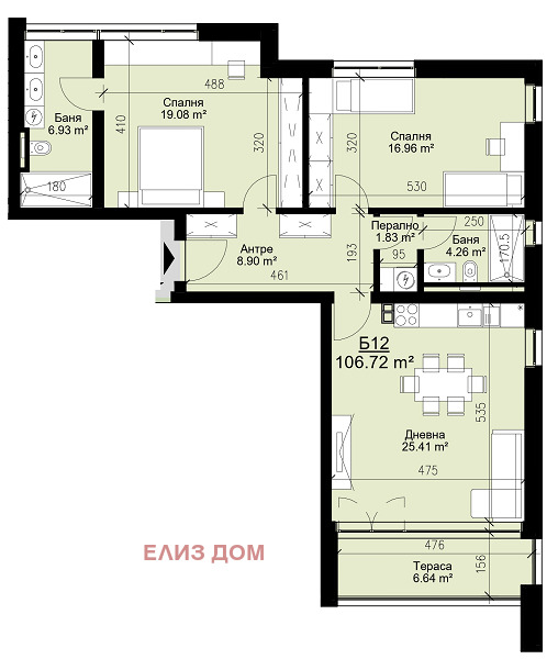 Продава 3-СТАЕН, гр. Варна, Бриз, снимка 3 - Aпартаменти - 46729309