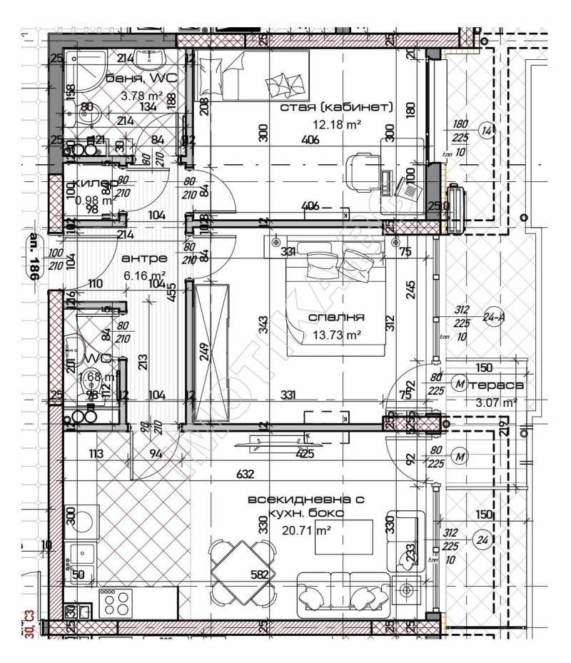 Продава  3-стаен град Варна , Младост 2 , 88 кв.м | 51375111 - изображение [2]