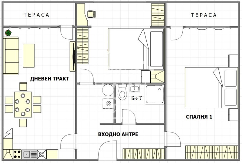 Продава 3-СТАЕН, гр. Варна, Младост 2