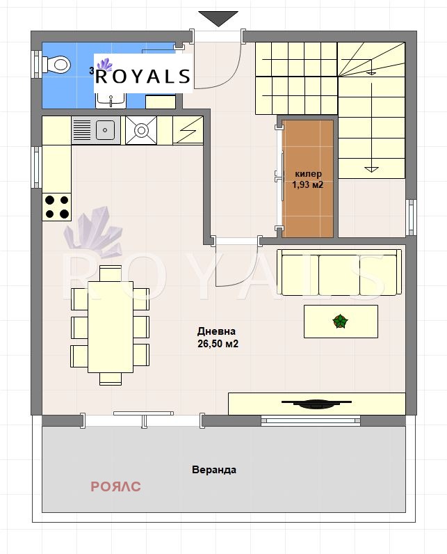 Продава КЪЩА, гр. Варна, м-т Ментешето, снимка 2 - Къщи - 49554994