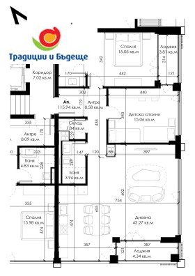 2 спальні Овча купел, София 2