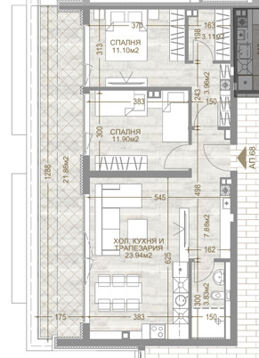 Продава 3-СТАЕН, гр. София, Манастирски ливади, снимка 15 - Апартаменти - 52724484