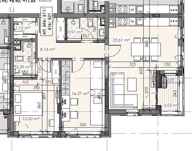 Продава 3-СТАЕН, гр. София, Овча купел, снимка 12 - Апартаменти - 54564866