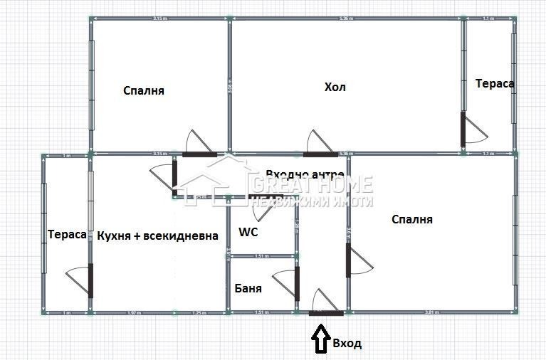 Продава  4-стаен град Търговище , Запад 2 , 80 кв.м | 50941657 - изображение [8]