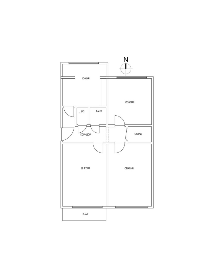 Продава 3-СТАЕН, гр. София, Красно село, снимка 11 - Aпартаменти - 47028057