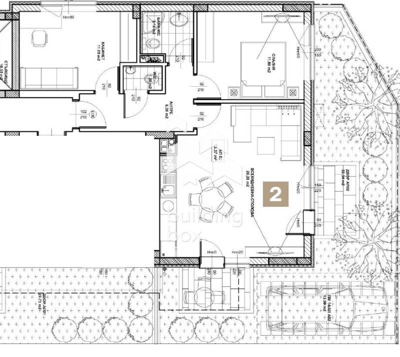 Продава 3-СТАЕН, гр. София, Дружба 1, снимка 3 - Aпартаменти - 47105945