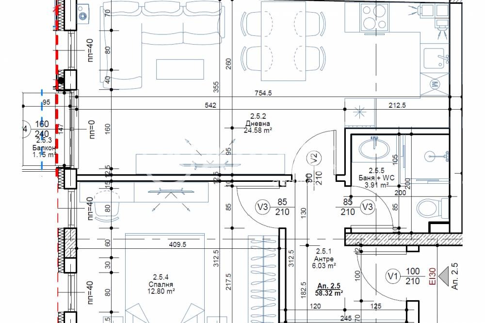Продава 2-СТАЕН, гр. София, Овча купел, снимка 3 - Апартаменти - 54613668