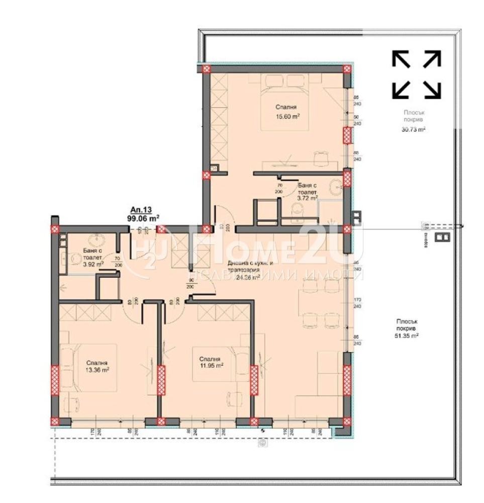 Продава 4-СТАЕН, гр. Варна, Възраждане 3