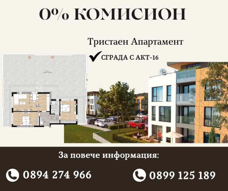 Till salu  2 sovrum Plovdiv , Ostromila , 266 kvm | 81692836