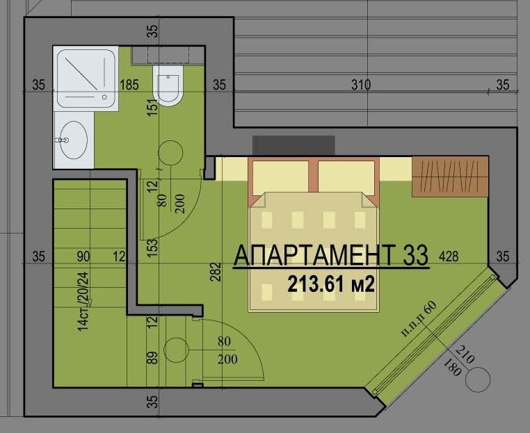 Na sprzedaż  Domek Sofia , Centar , 214 mkw | 47960049 - obraz [6]