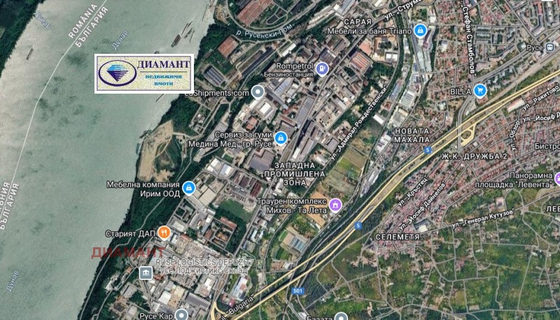 Продава БИЗНЕС ИМОТ, гр. Русе, Промишлена зона - Запад