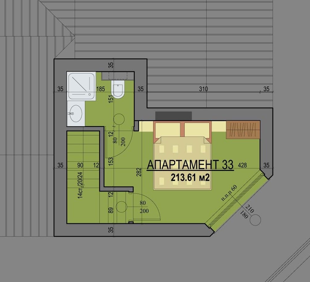 Продава МЕЗОНЕТ, гр. София, Център, снимка 5 - Апартаменти - 53412887
