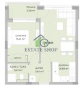 Продава  2-стаен град Пловдив , Остромила , 60 кв.м | 26538574 - изображение [2]